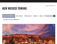 Tablet Screenshot of nmtowing.com